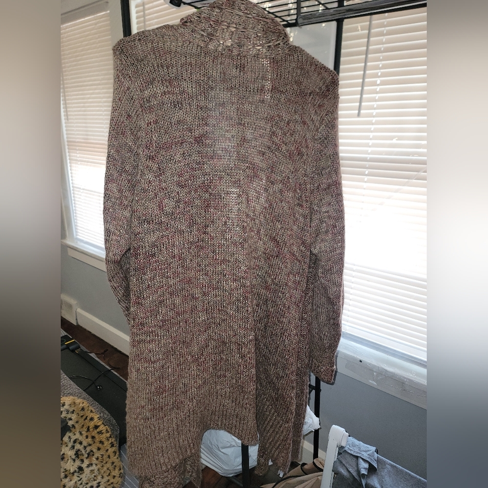 Torrid Brown Cardigan Sweater Soft Knit Relaxed Fit